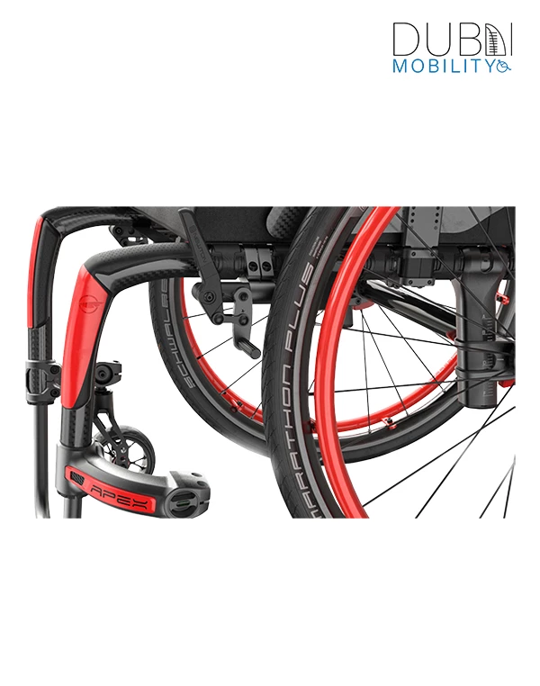 Apex Rigid carbon fibre active wheelchair handgrip
