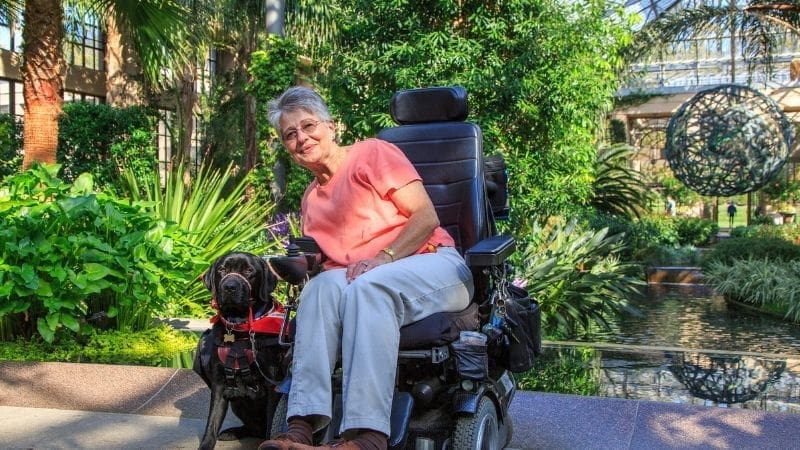 Multiple sclerosis woman