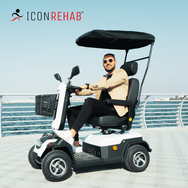 Icon Rehab Equinox Grande Multi-Terrain Mobility Scooter