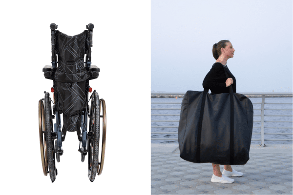 explorer travel folding wheelchair