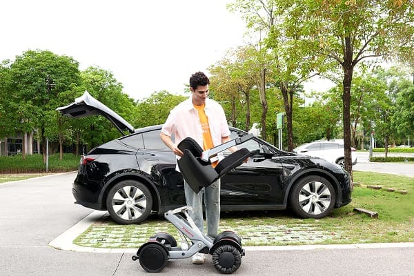 Auto Folding Wheelchair